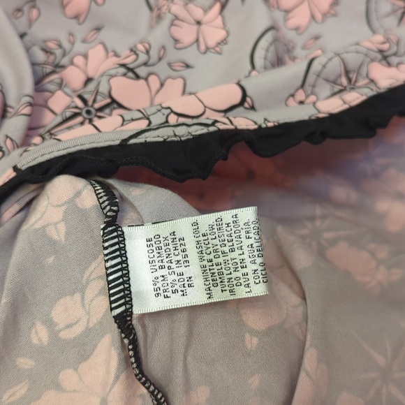 NWT Kickee Pants Long Sleeve Swing Dress, Feather Nautical Floral, 4T - Picture 8 of 9